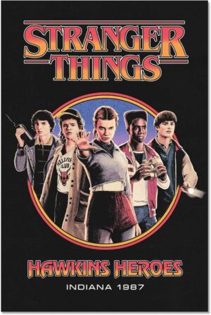Poster Stranger Things Saison 5 61 x 91,5 cm déco murale