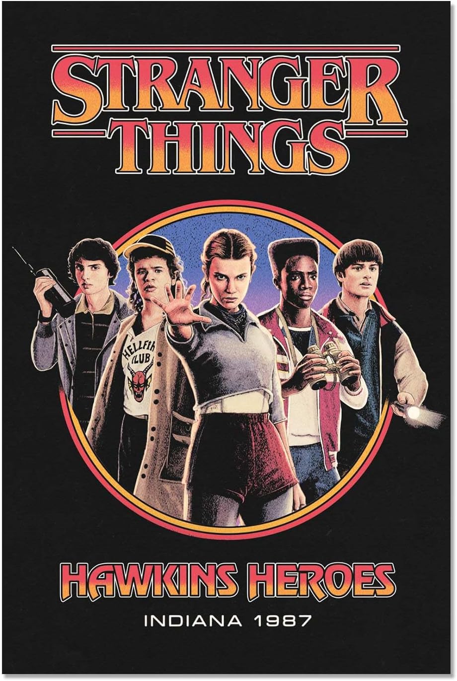 Poster Stranger Things Saison 5 61 x 91,5 cm déco murale