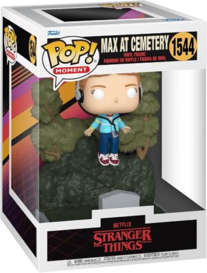 Max Mayfield au cimetière, figurine vinyle Funko Pop! Moments - Stranger Things