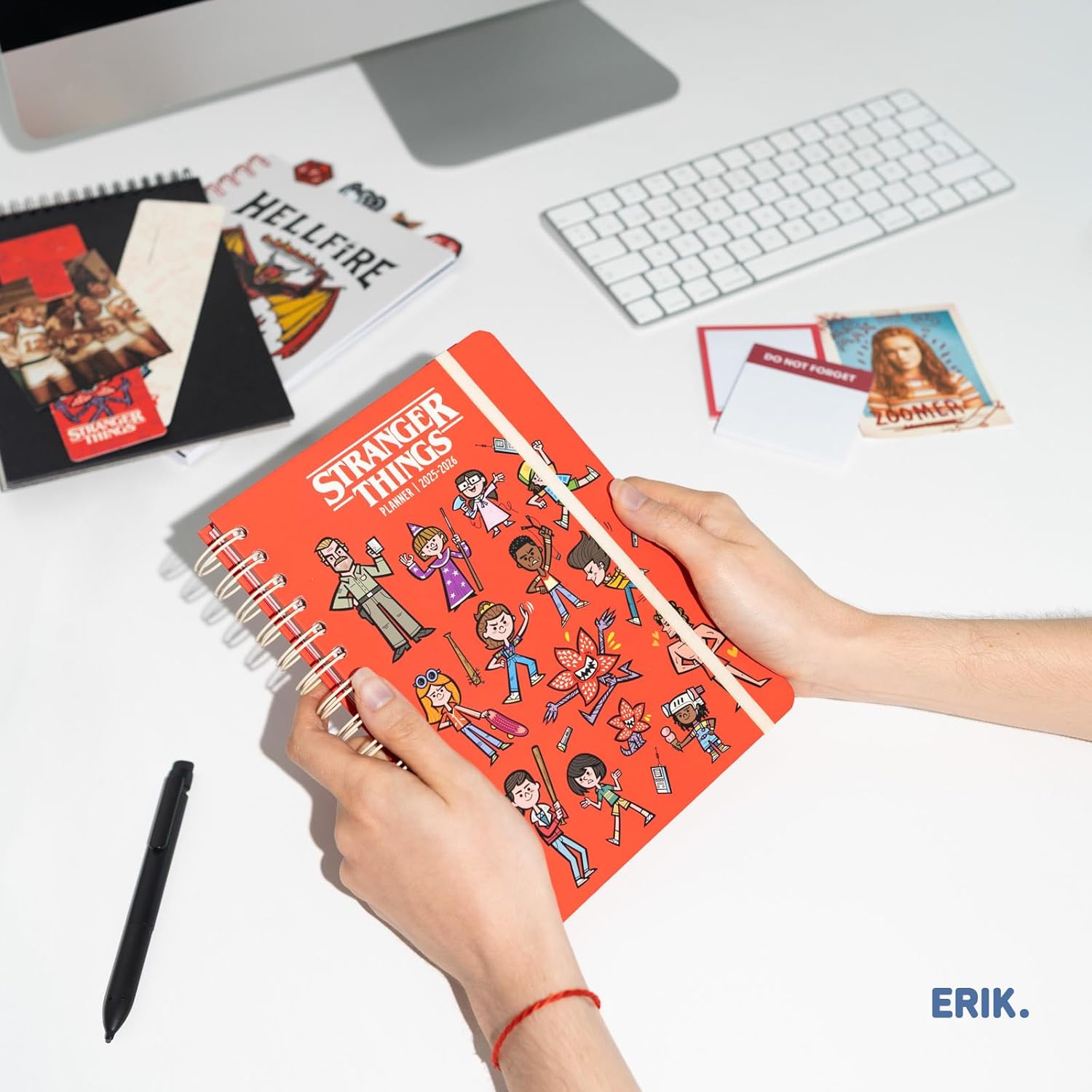 Agenda semainier A5 2025 2026 Stranger Things pour fans d'Eleven – Image 8