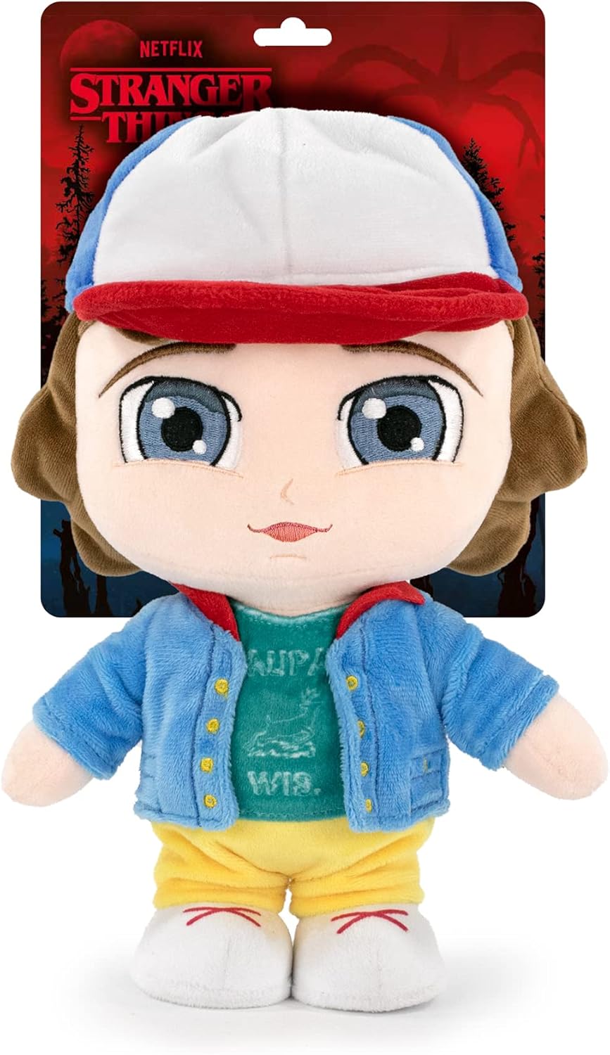 Peluche Dustin Stranger Things 26 cm au matériau doux