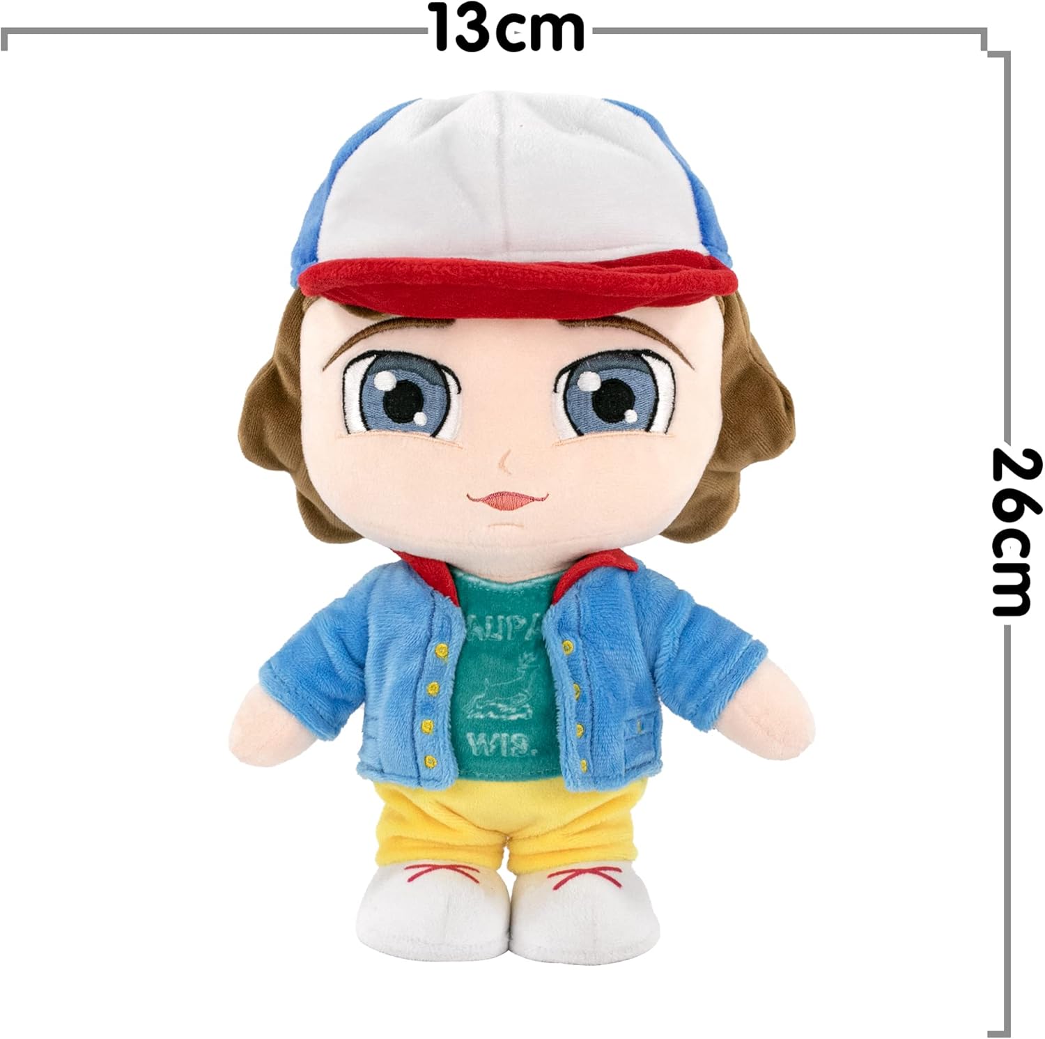 Peluche Dustin Stranger Things 26 cm au matériau doux – Image 3
