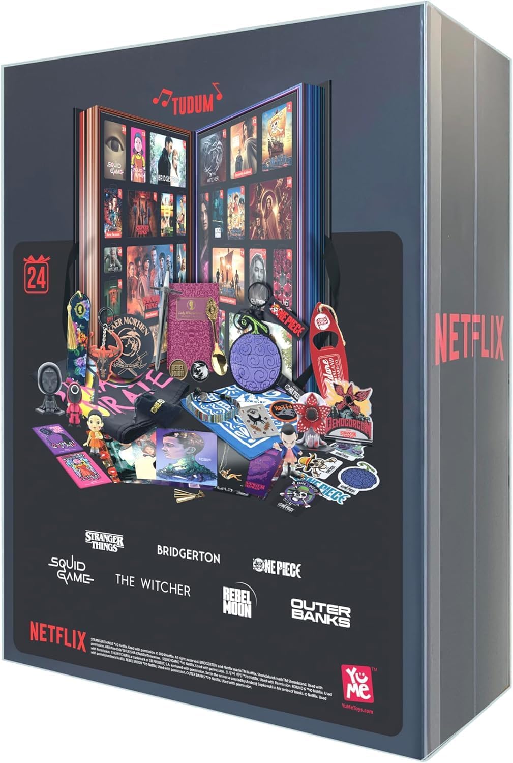 Calendrier de l'Avent Stranger Things Netflix avec effet sonore et 24 surprises – Image 6