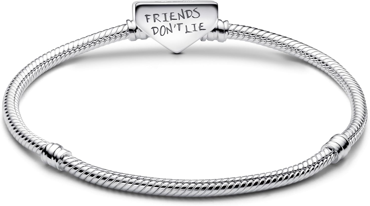 Bracelet Stranger Things Pandora en argent 925 avec fermoir gravé 593572C01 – Image 2
