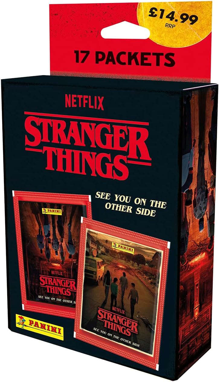 Multiset de 17 paquets d'autocollants Stranger Things 2