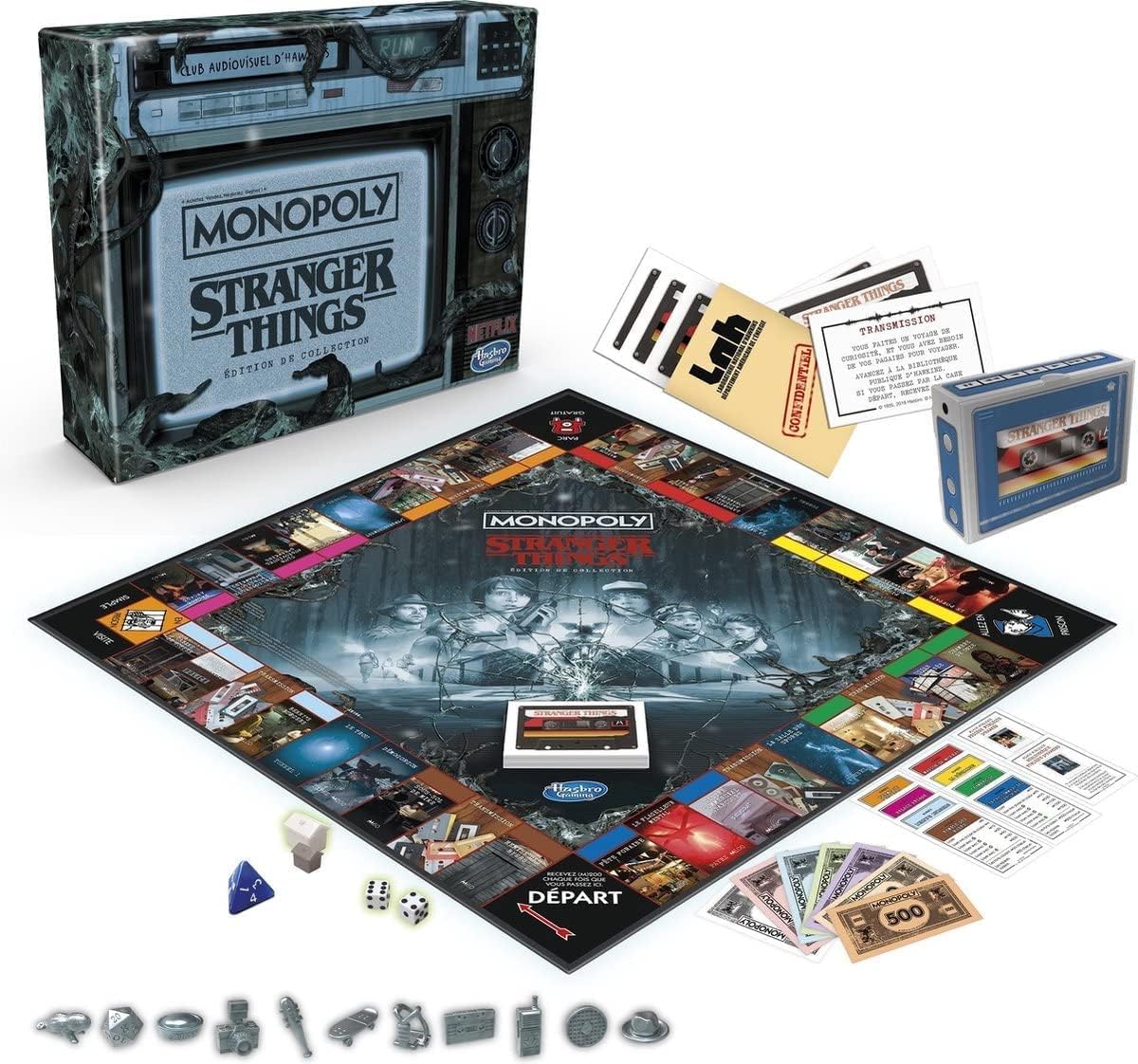 Monopoly Stranger Things édition collector Hasbro, saisons 1 à 3