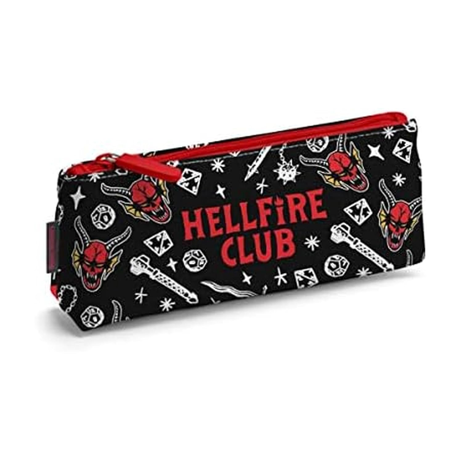 Pochette pour accessoires Stranger Things Hellfire Club multicolore