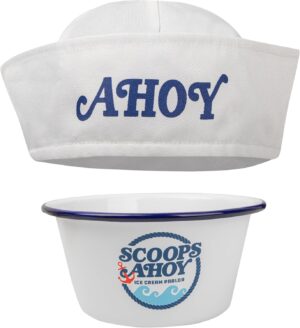 Set bol à glace et chapeau Scoops Ahoy Stranger Things