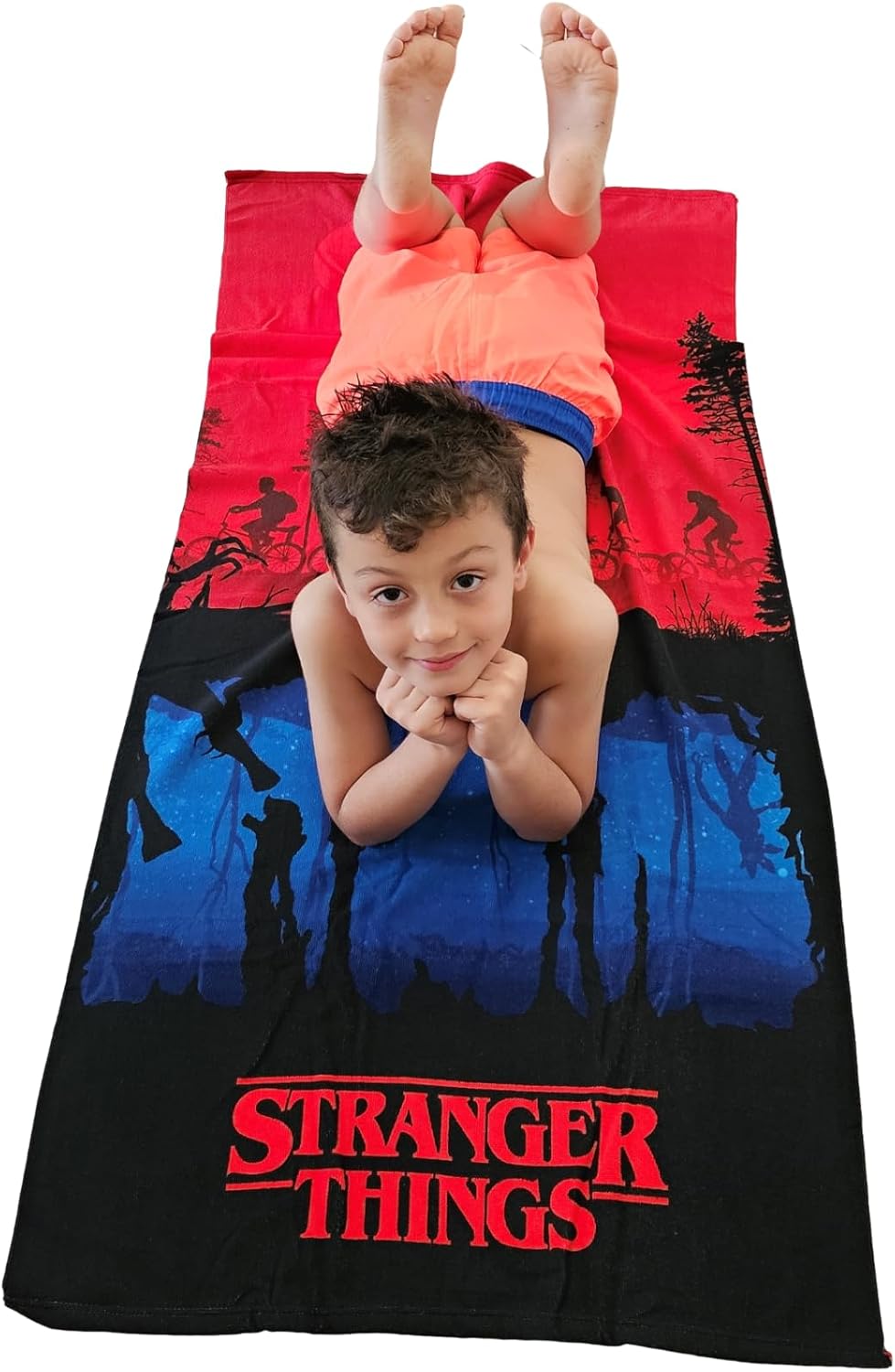 Serviette microfibre Stranger Things 140 x 70 cm à séchage rapide – Image 4