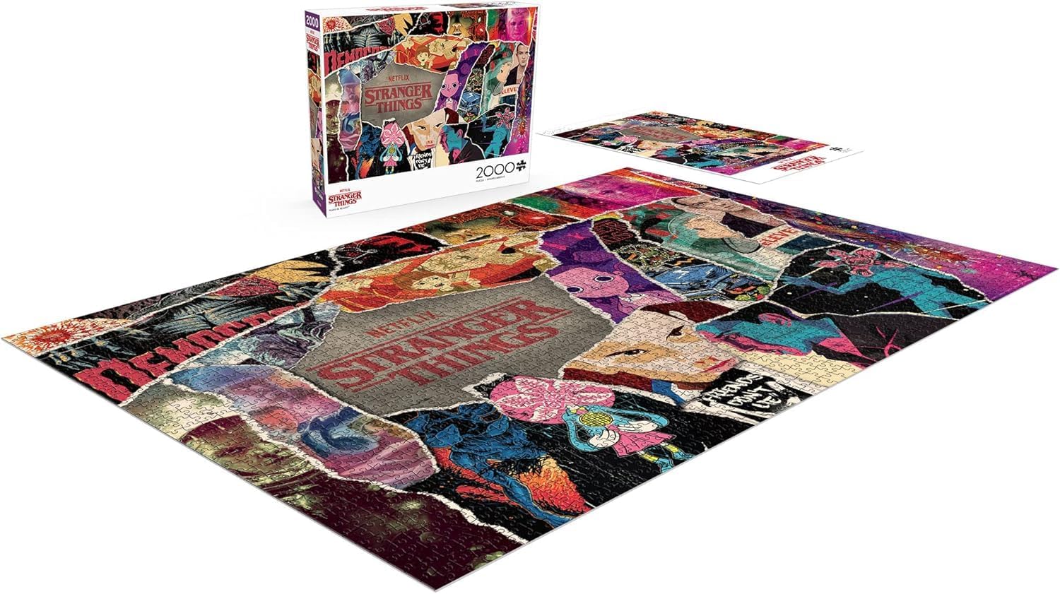 Puzzle Stranger Things Tears in Reality 2000 pièces – Image 4