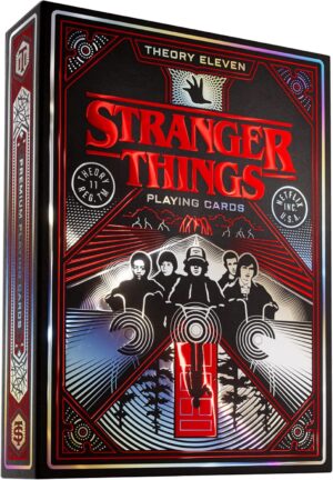 Cartes theory11 Stranger Things en papier cartonné