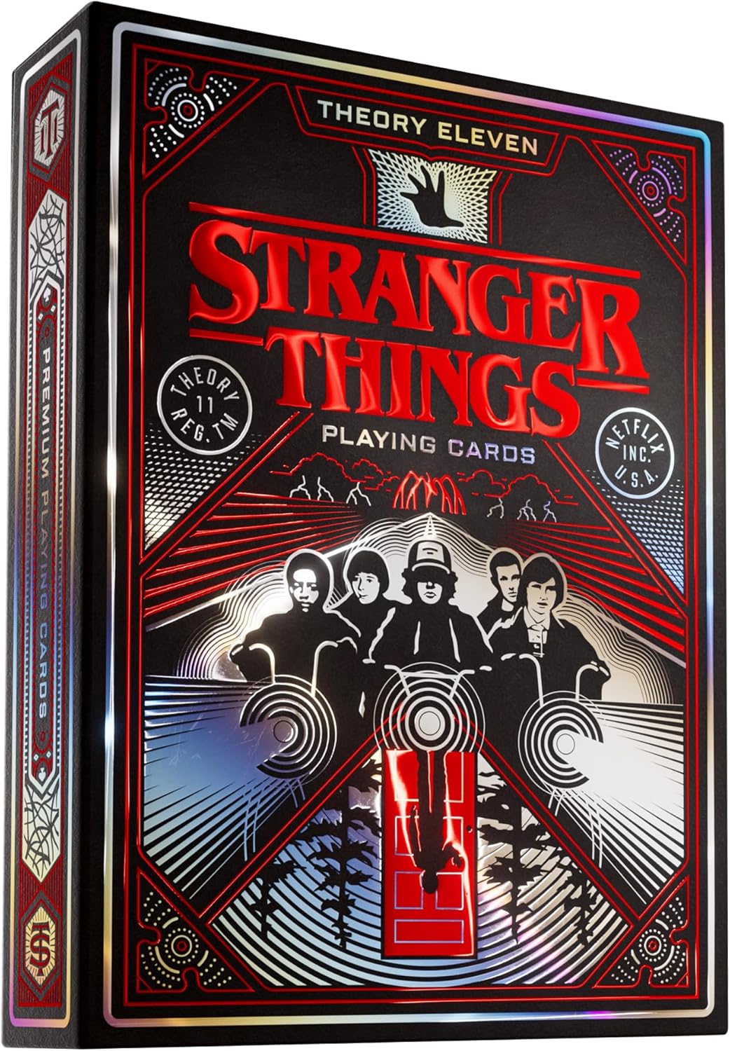 Cartes theory11 Stranger Things en papier cartonné