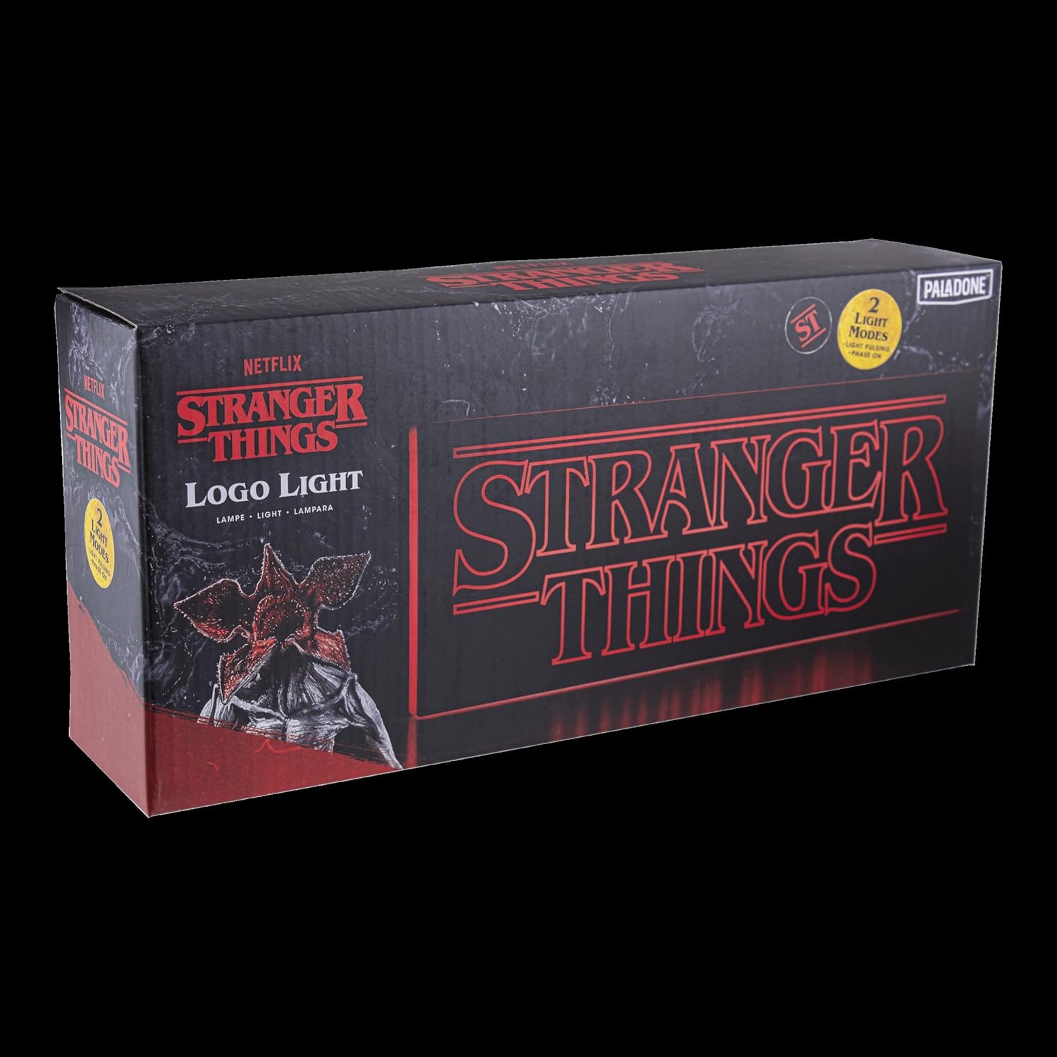 Lampe logo Stranger Things Netflix à 2 modes, murale ou à poser – Image 4