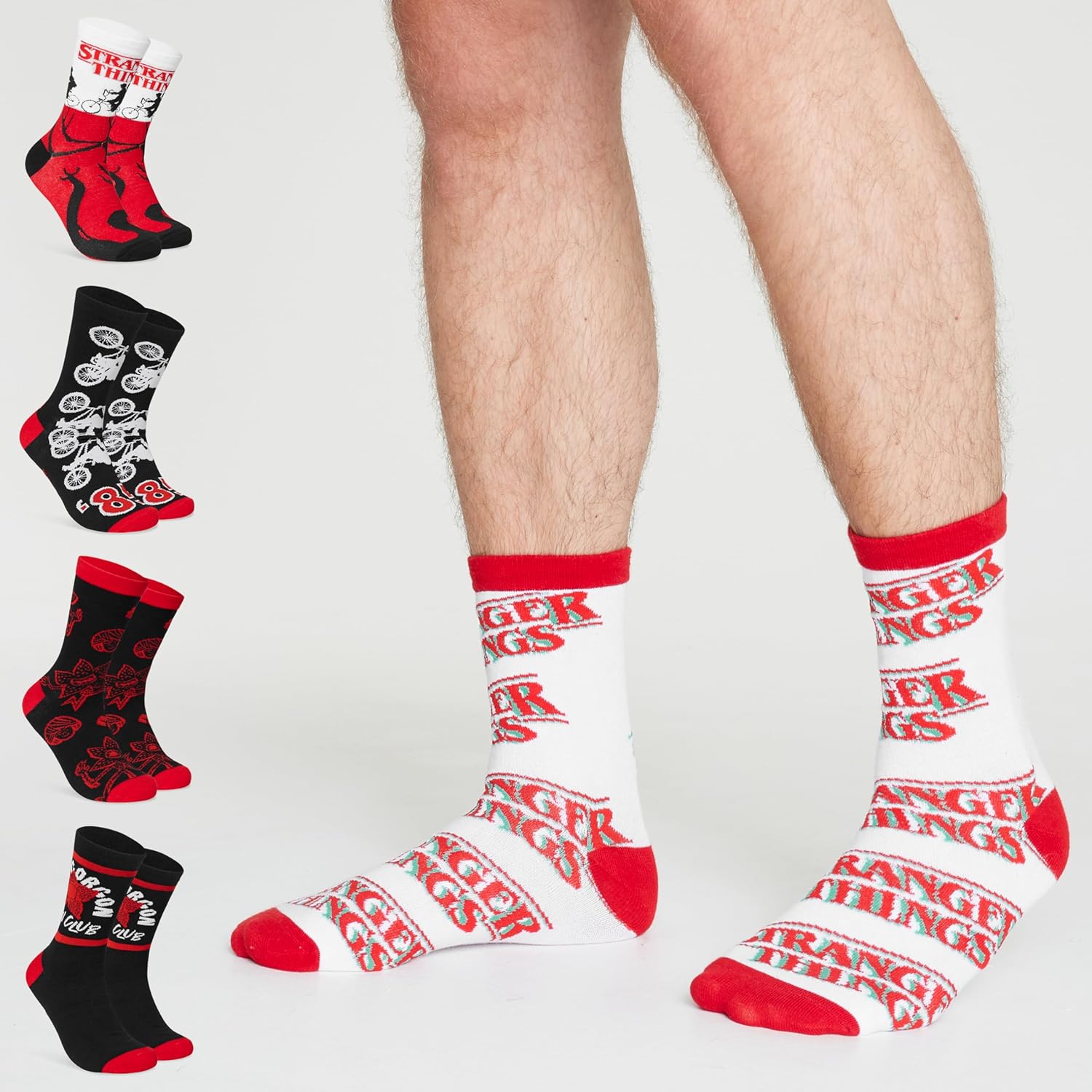 Coffret Stranger Things de 5 paires de chaussettes homme 40-45 – Image 6