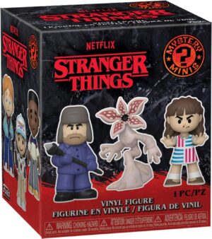 Mini figurine mystère Funko Stranger Things Saison 4, 1 modèle aléatoire parmi 12