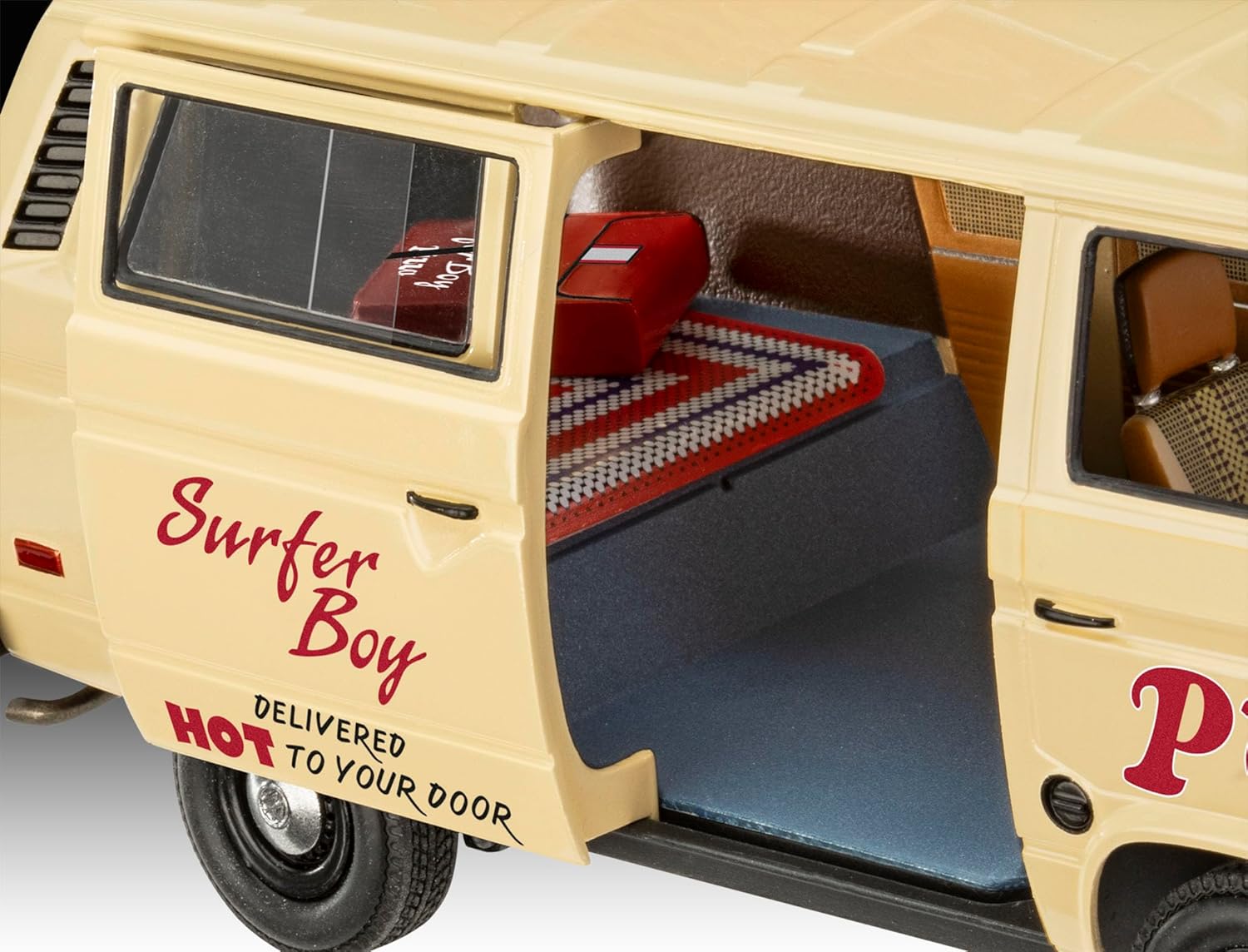 Maquette plastique VW T3 Surfer Boy Stranger Things, bus de Eleven à l'échelle 1:24 – Image 7