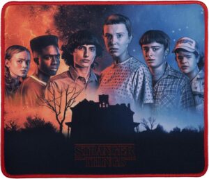 Tapis de souris gaming Stranger Things Best Friends 32 x 27 cm
