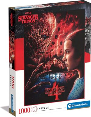 Puzzle Clementoni Stranger Things 1000 pièces 70 x 50 cm