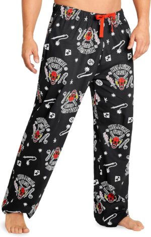 Pantalon de pyjama homme Stranger Things long en 100% coton