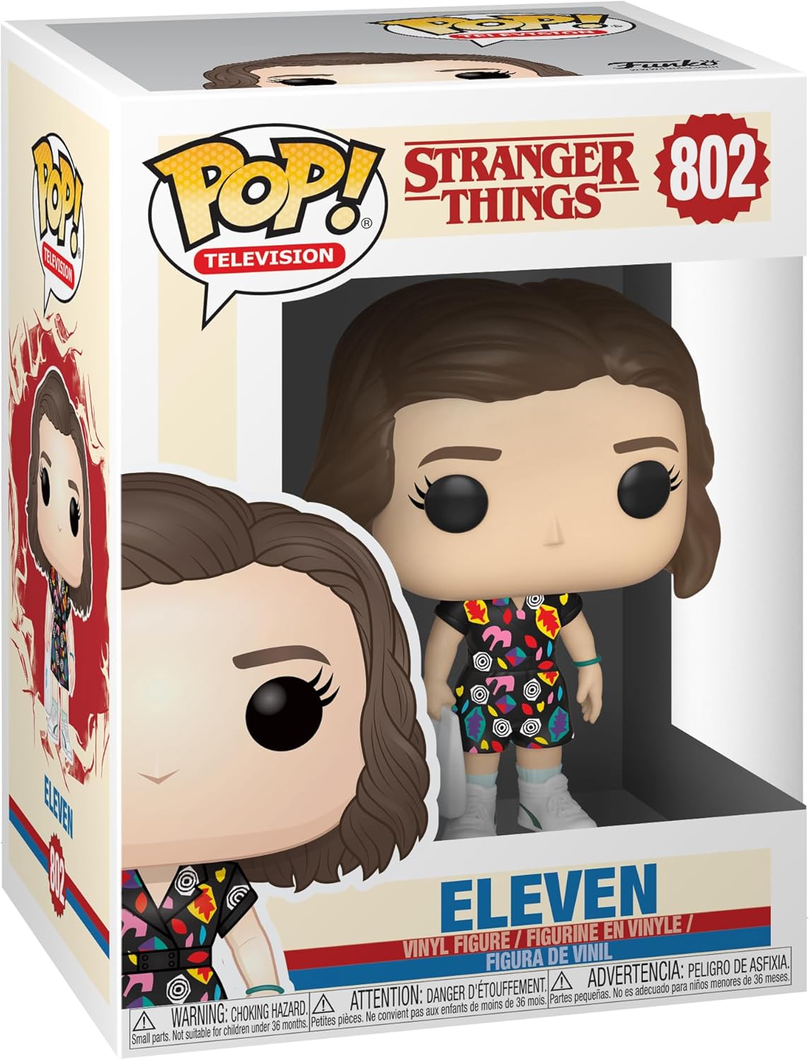 Stranger Things Eleven en Mall Outfit, figurine Funko Pop! en vinyle 9,5 cm