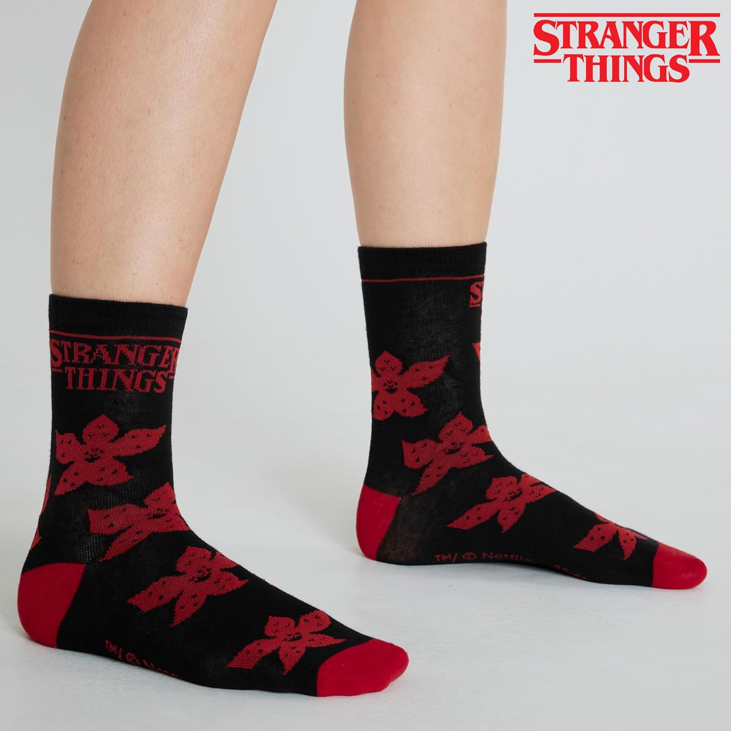Lot de 5 chaussettes femme et ado Stranger Things, taille 35-41 – Image 6