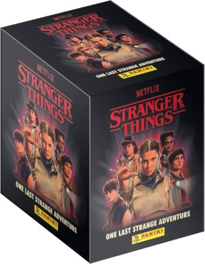 Boîte Panini Stranger Things La Dernière Aventure, 36 pochettes et 180 stickers