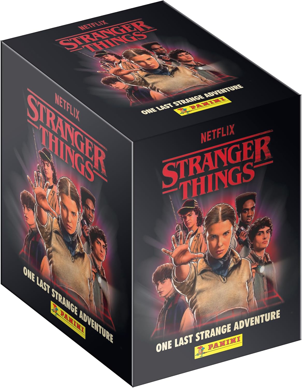 Boîte Panini Stranger Things La Dernière Aventure, 36 pochettes et 180 stickers
