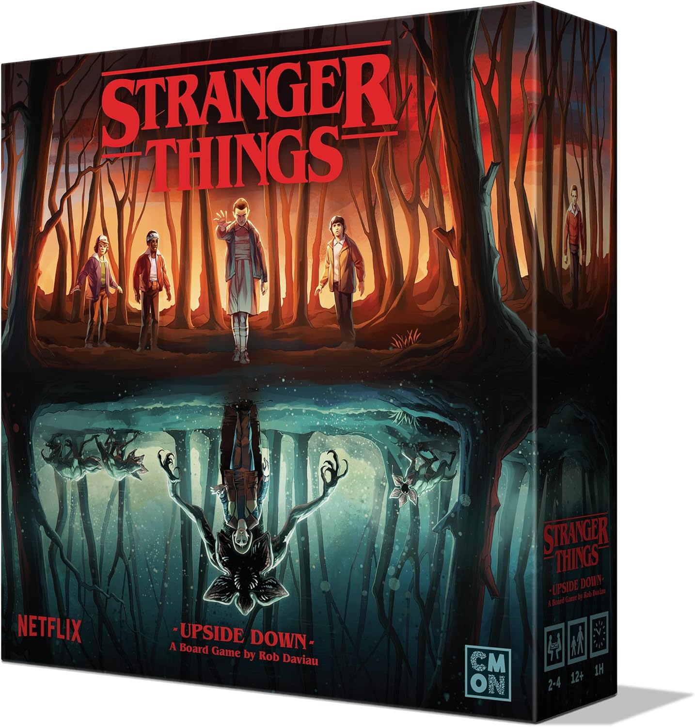 Jeu de société Stranger Things Upside Down coopératif avec 11 figurines – Image 7