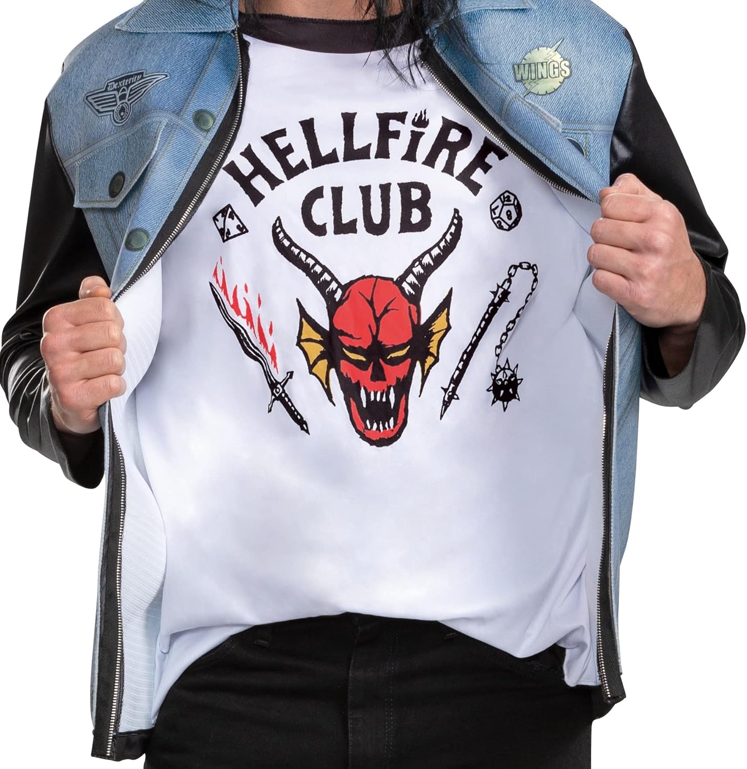 Déguisement Eddie saison 4 Stranger Things homme taille M – Image 5