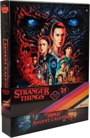 Calendrier de l'Avent Stranger Things avec 24 fenêtres