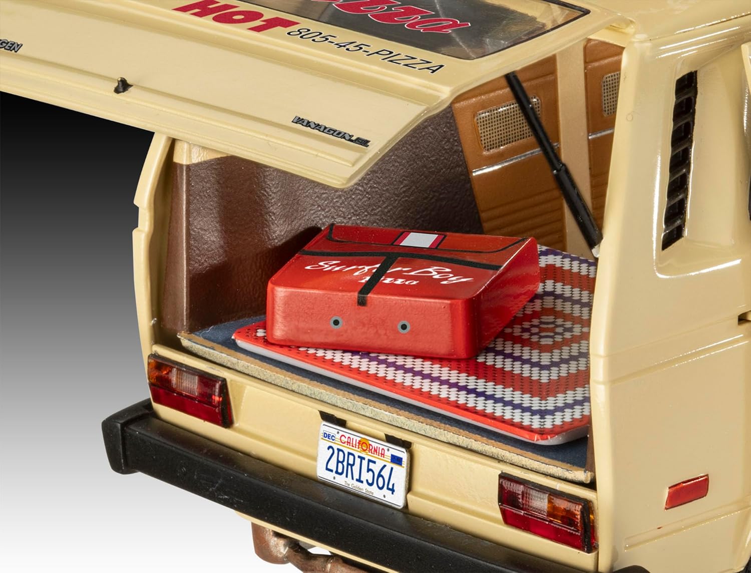 Maquette plastique VW T3 Surfer Boy Stranger Things, bus de Eleven à l'échelle 1:24 – Image 6