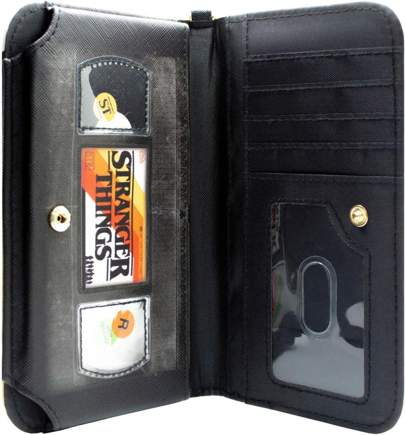 Portefeuille bi-fold Stranger Things Hawkins Indiana 1984 Mind Flayer orange – Image 2