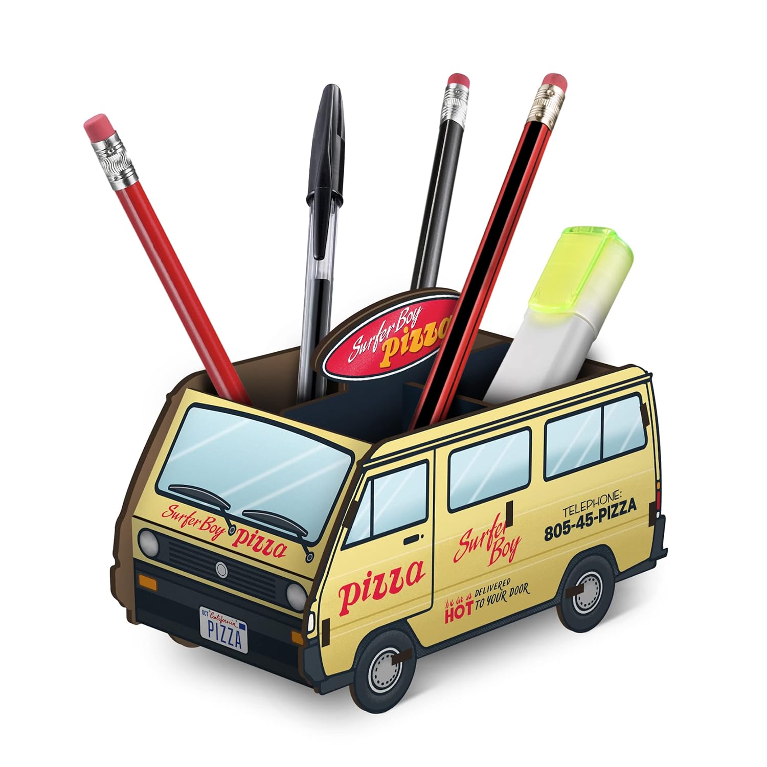 Bureau Caddy Stranger Things Surfer Boy Pizza par Genuine Fred – Image 4
