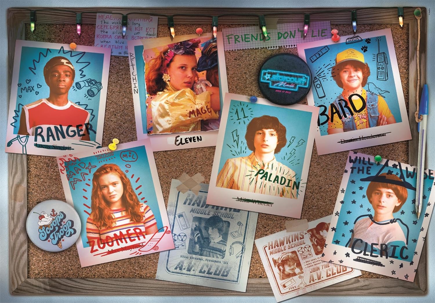 Puzzle compact Stranger Things 1000 pièces – Image 2