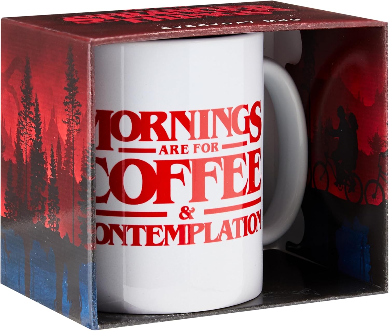 Tasse Stranger Things « Coffee and Contemplation » – Image 2
