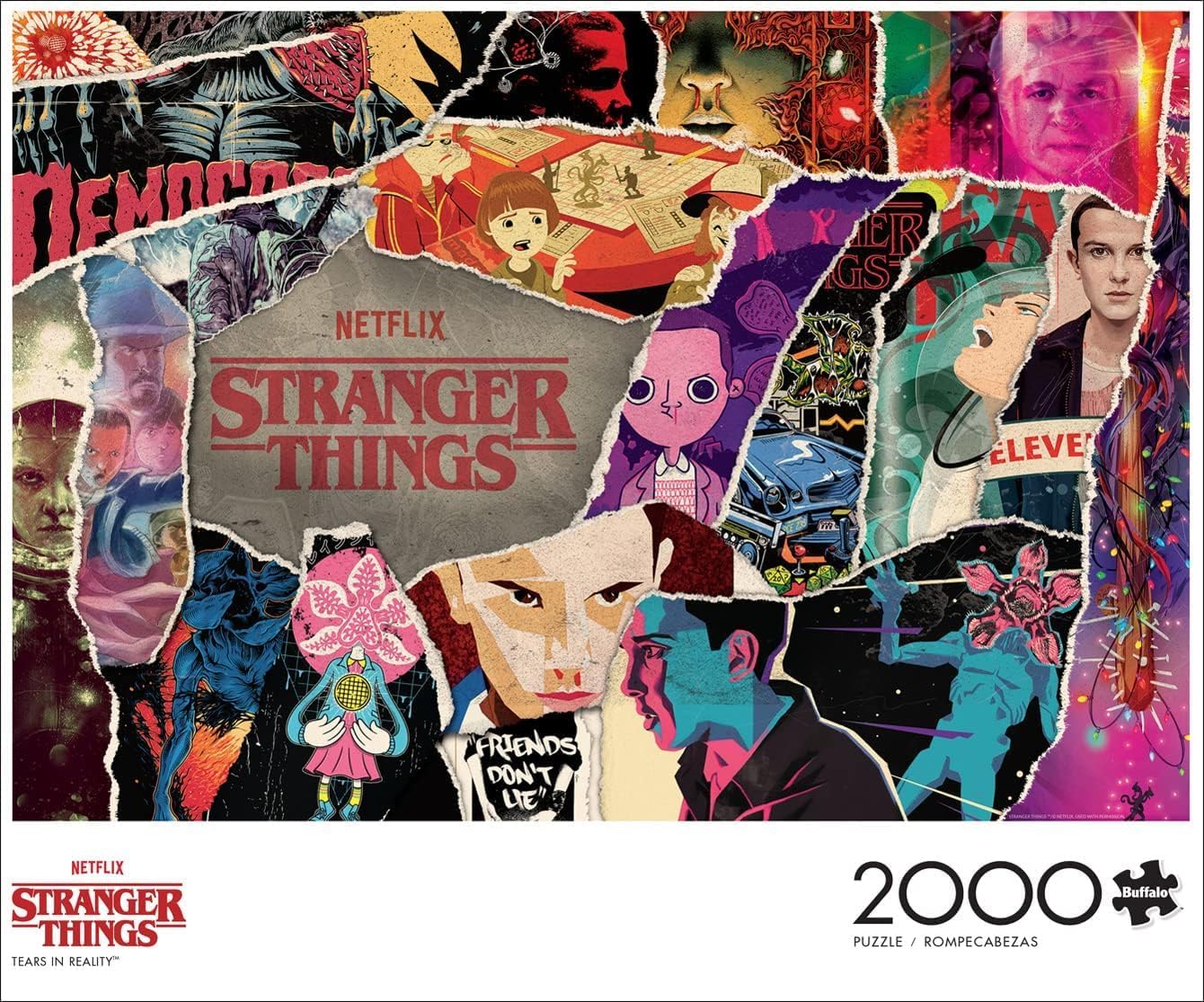 Puzzle Stranger Things Tears in Reality 2000 pièces – Image 3