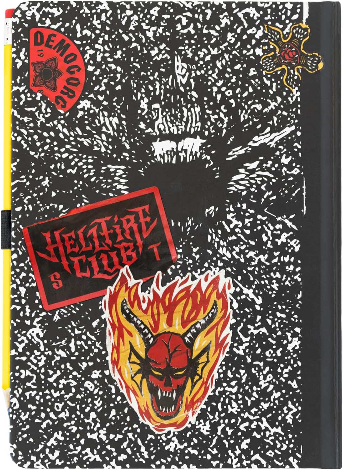 Carnet ligné A5 noir Stranger Things, bullet journal Grupo Erik – Image 2