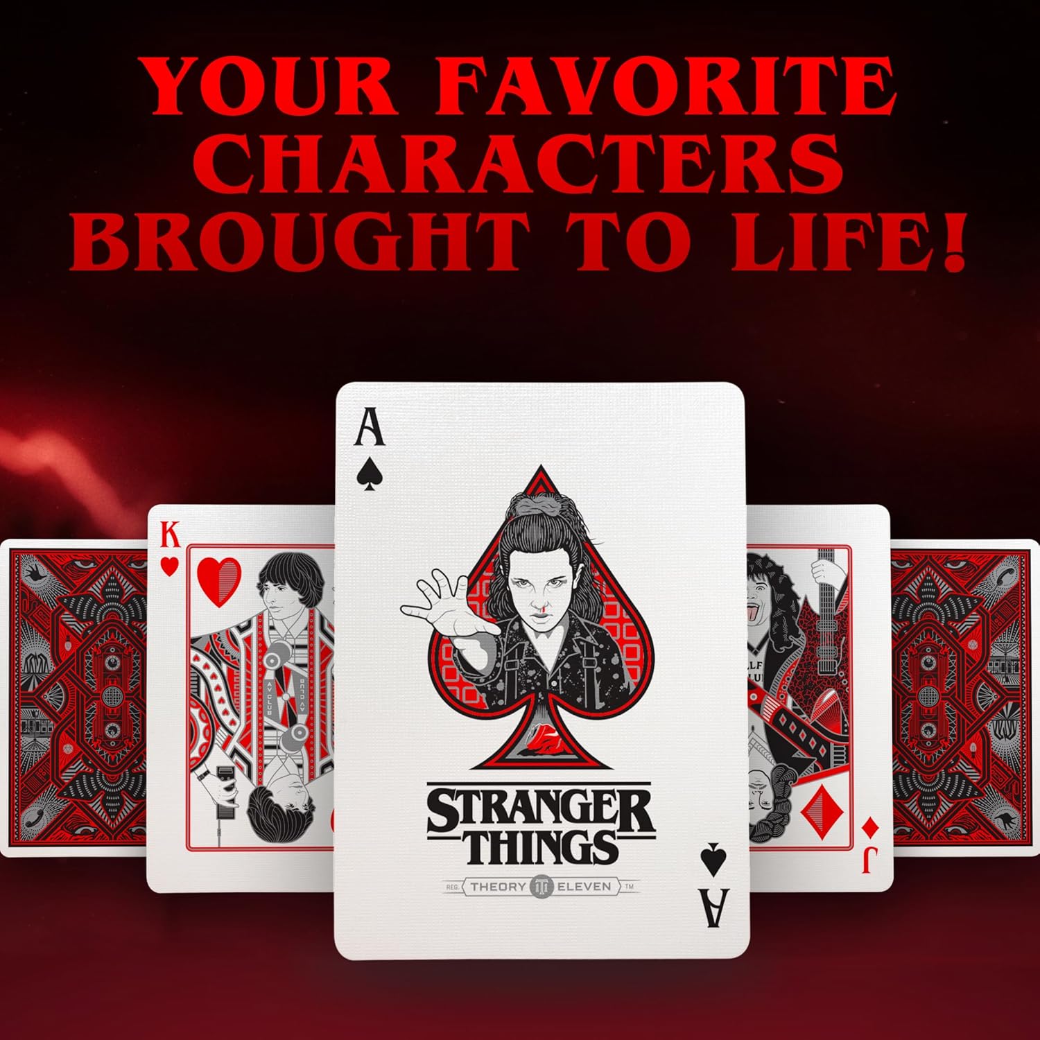 Cartes theory11 Stranger Things en papier cartonné – Image 3