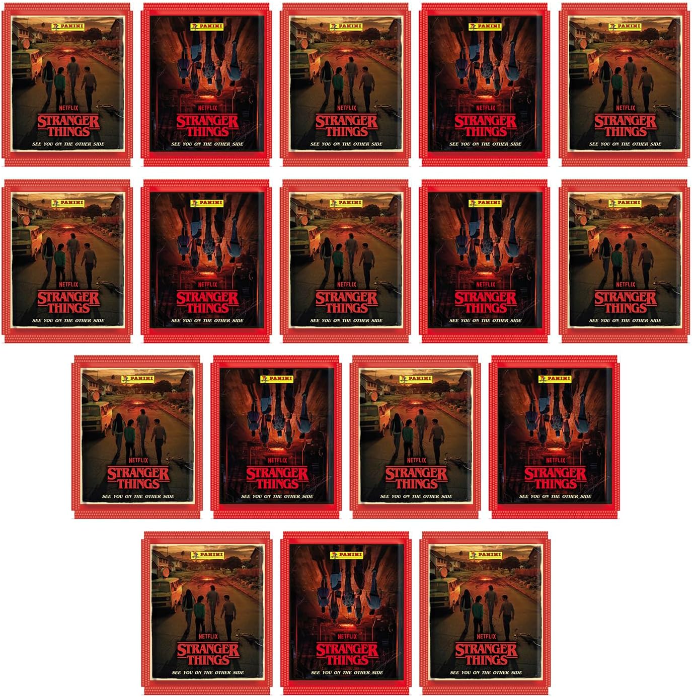 Multiset de 17 paquets d'autocollants Stranger Things 2 – Image 2