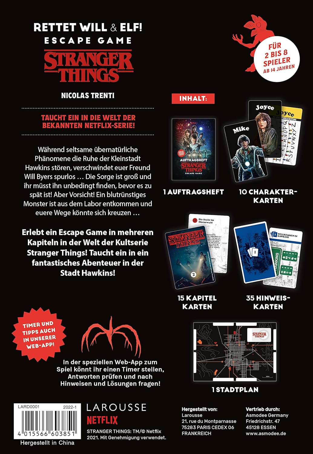 Stranger Things : jeu de puzzle familial, sauvetage de Will et Elf – Image 3
