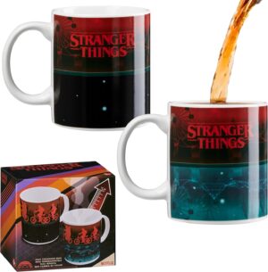 Mug thermoréactif Stranger Things 30 cl en coffret