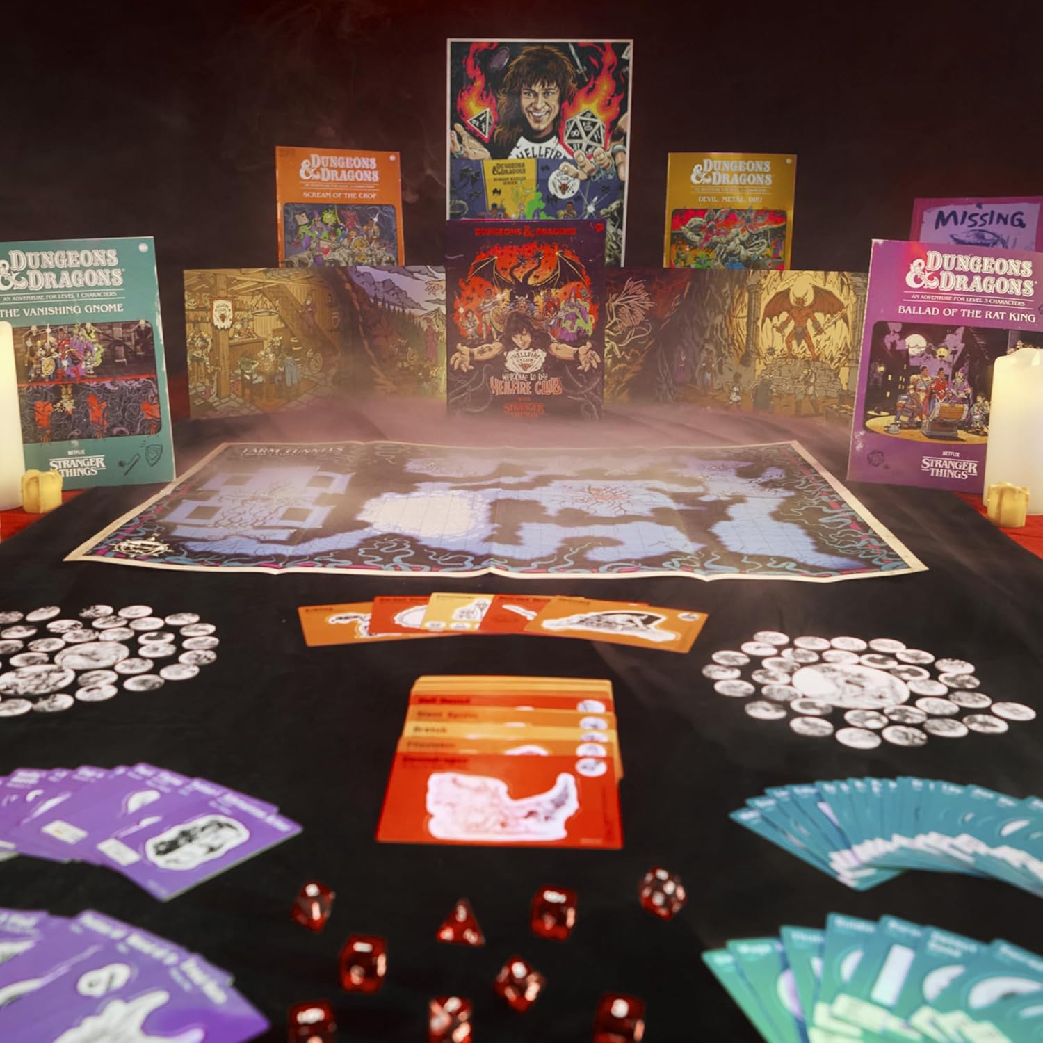 Stranger Things Dungeons & Dragons : Welcome to The Hellfire Club, jeu d'aventure coopératif – Image 2
