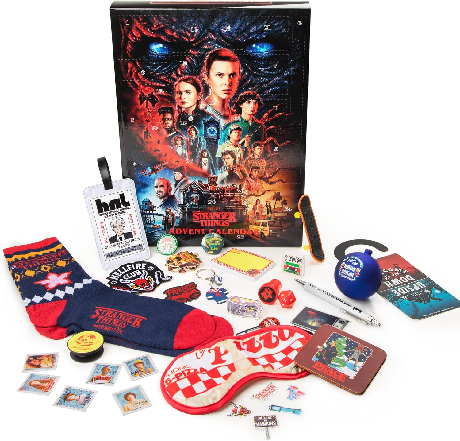 Calendrier de l'Avent Stranger Things avec 24 fenêtres – Image 2