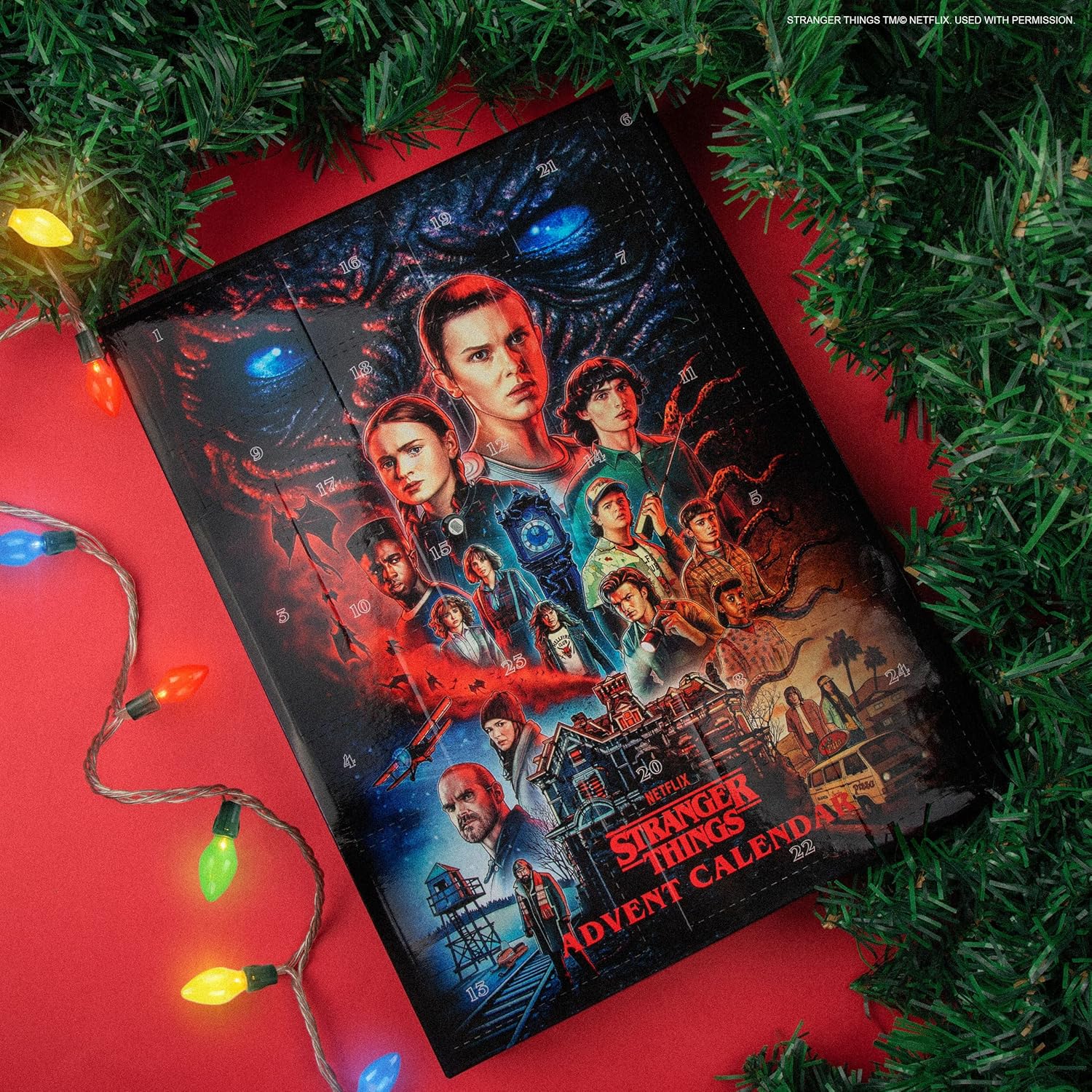 Calendrier de l'Avent Stranger Things avec 24 fenêtres – Image 4