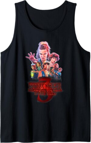 Débardeur Stranger Things poster Season Three