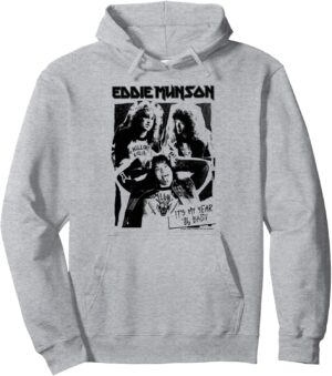Sweat à capuche Hellfire Club Eddie Munson Stranger Things
