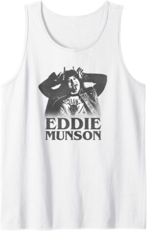 Débardeur Stranger Things 4 Eddie Munson Demon Horns femme et homme