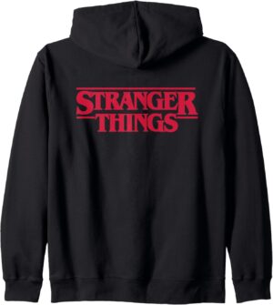 Sweat à capuche Stranger Things logo principal, coupe classique