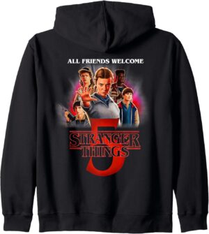 Sweat à capuche Stranger Things Season Five Poster, 241 g