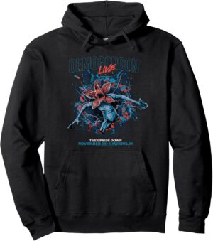 Sweat à capuche Stranger Things Demogorgon avec col tissé